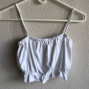 ME TO WE PUFFY TANK TOP PACSUN CROPPED